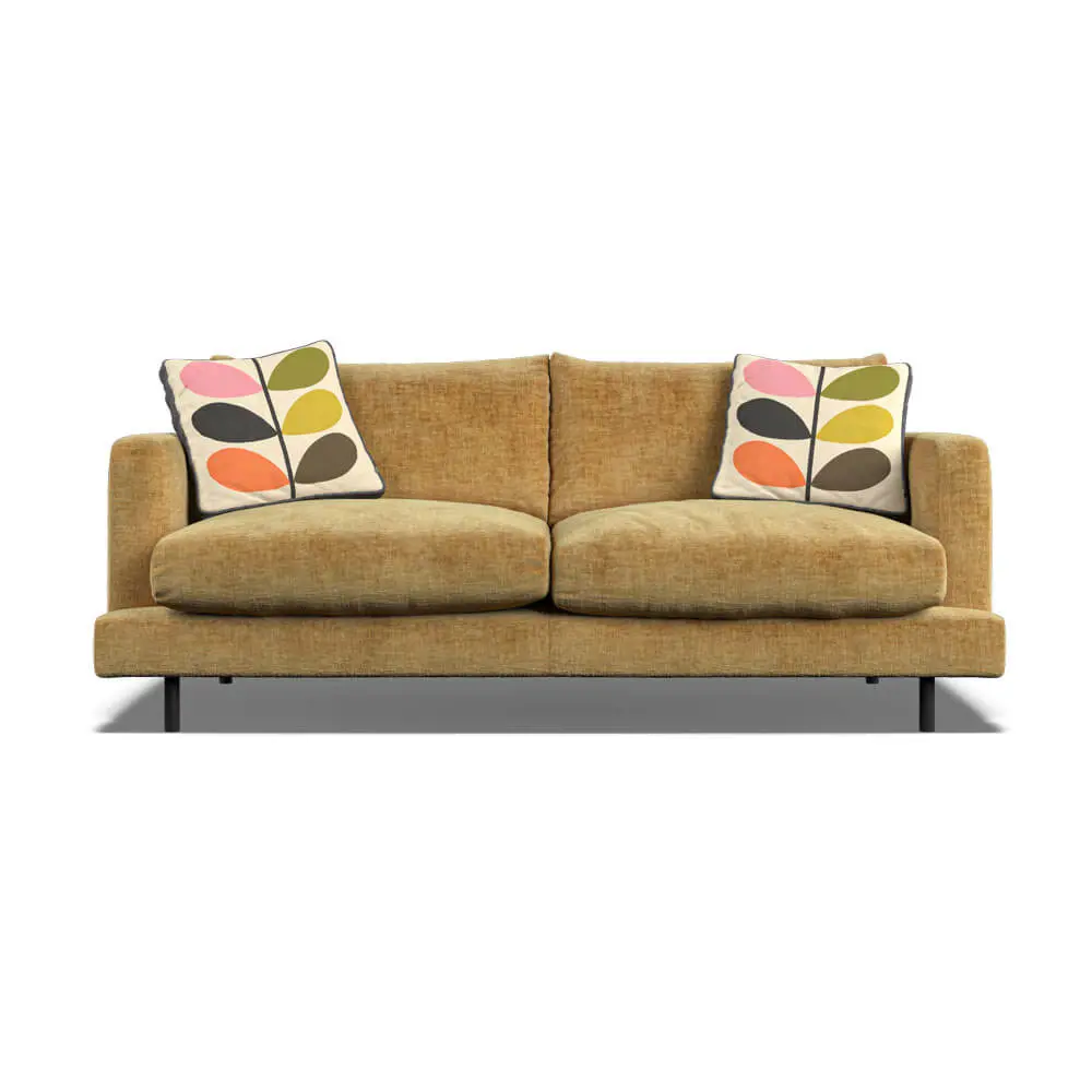 Larch Two Seater Fabric Sofa